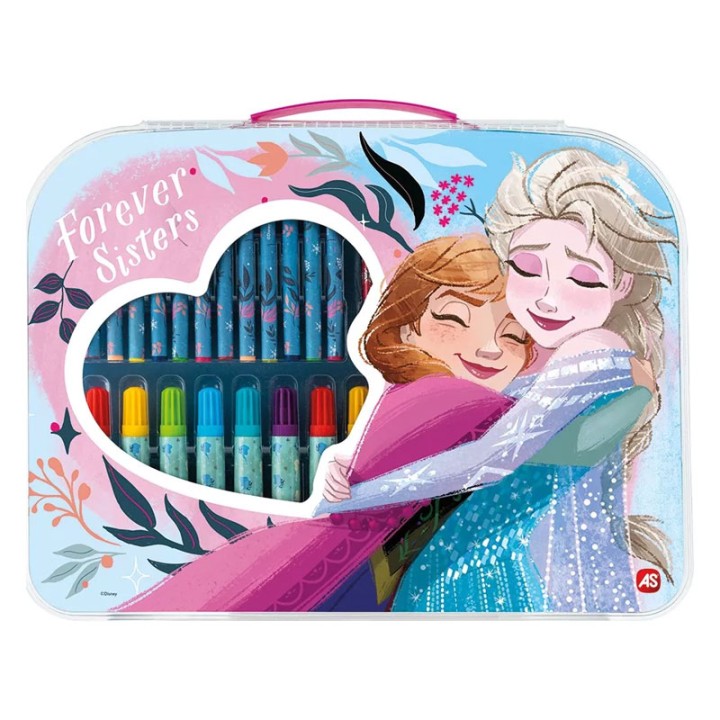 AS Company Set Zografikis Art Case Frozen 1023-66223 - Painting and Drawing Set