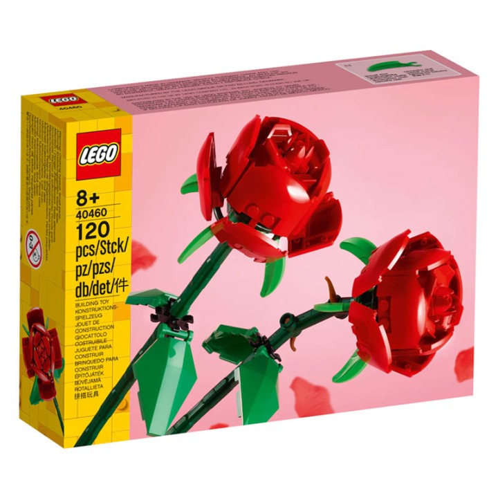 LEGO Iconic Roses 40460 - Building Set - Mark a special occasion with these LEGO® Roses (40460)