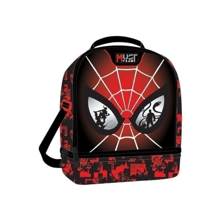Bagki Fagitoy 22X16X28 Isothermiko Spiderman Eyes