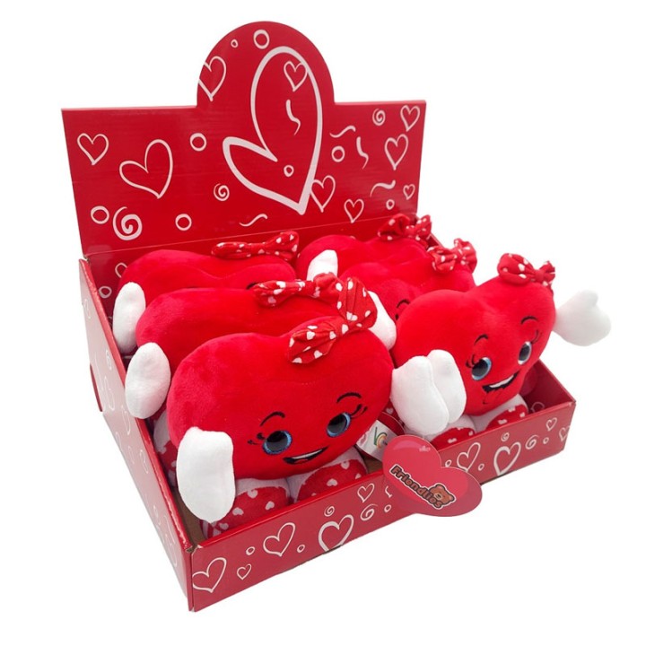 Smiley Heart with legs and hands 15Ek 21912 - Soft Plush Toy