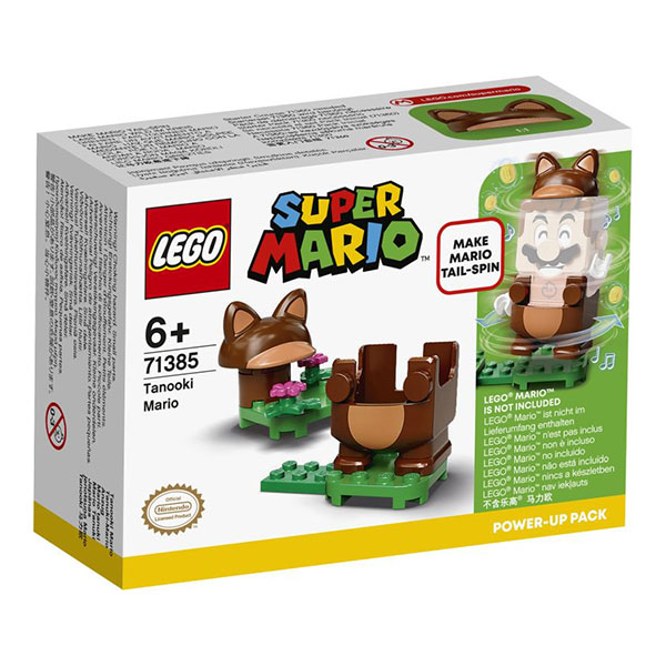 LEGO Super Mario Tanooki Mario Power-Up Pack 71385 - Building Set - Boost your real-life LEGO® Super Mario™ adventures with this Tanooki Mario Power-Up Pack