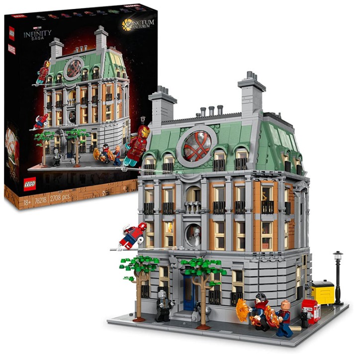 LEGO 76218 Sanctum Sanctorum 10+ months - Building Set - Capture the magic of Doctor Strange with the stunning LEGO® Marvel Sanctum Sanctorum (76218), a c... - 708 Pieces