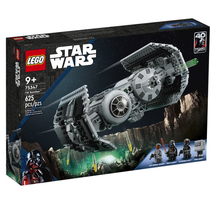 LEGO Star Wars 75347 Tie Bomber - Building Set - Star Wars : The Empire Strikes Back fans can play out Imperial missions to defeat the Rebel Allia...
