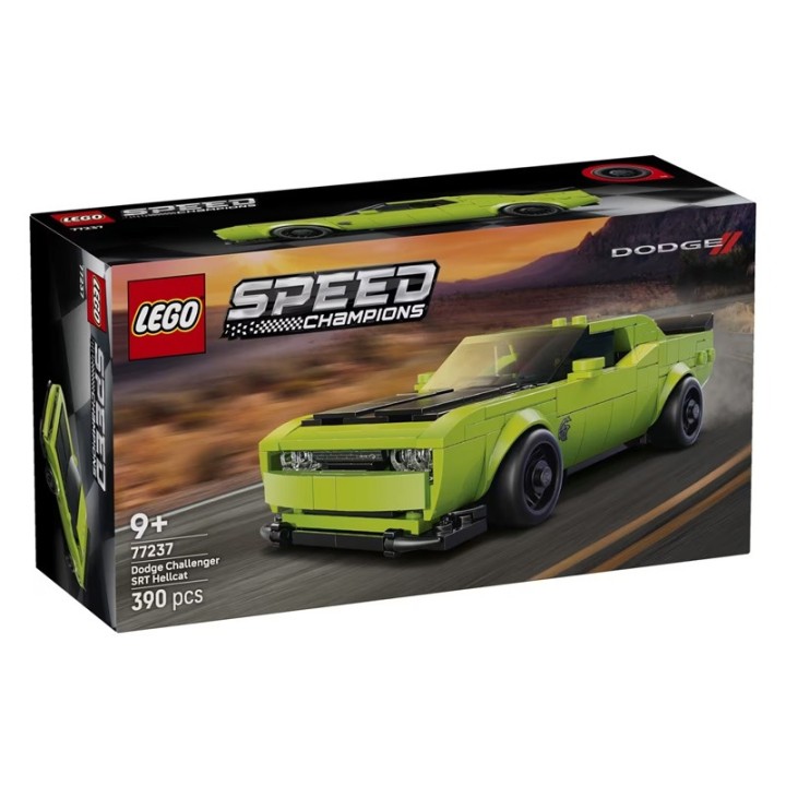 LEGO 77237 Dodge Challenger SRT Hellcat Sports Car - Building Set - Boys and girls aged 9 and up can collect, build, play with and display this highly detailed LEGO®... - 390 Pieces
