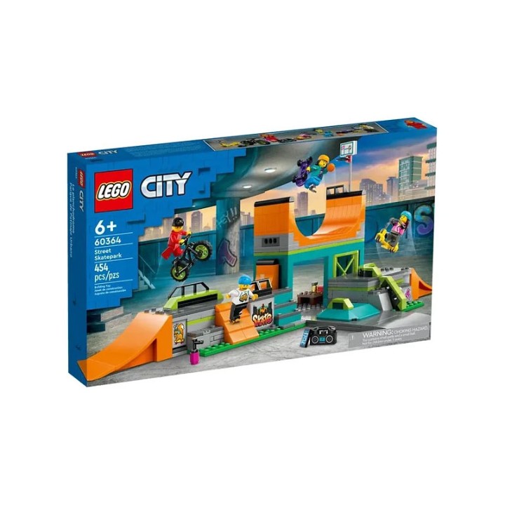 LEGO City 60364 Street Skatepark - Building Set