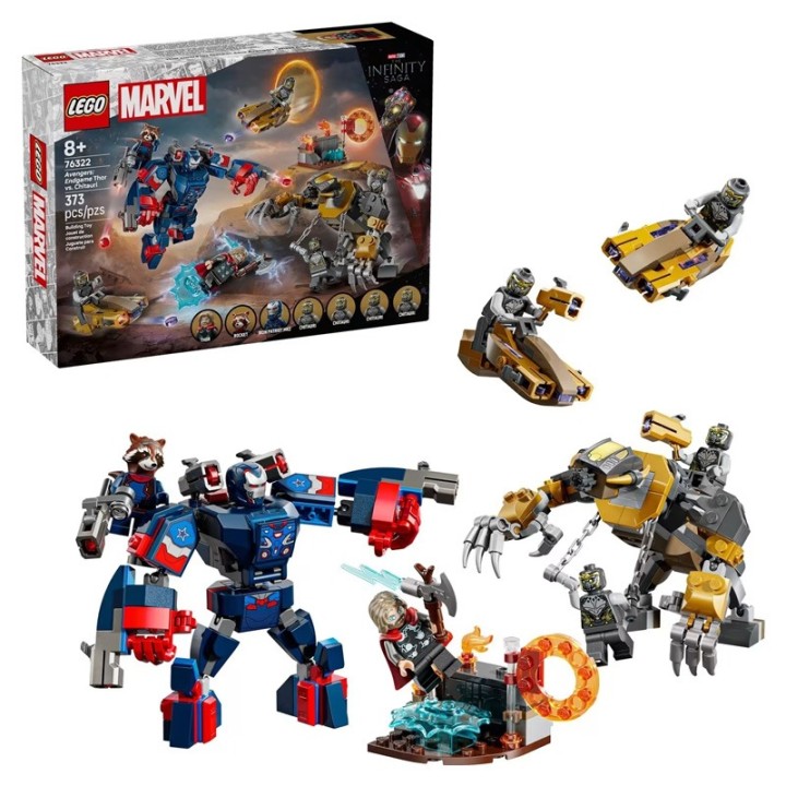 LEGO 76322 Avengers: Endgame Thor Vs. Chitauri - Building Set - 373 Pieces