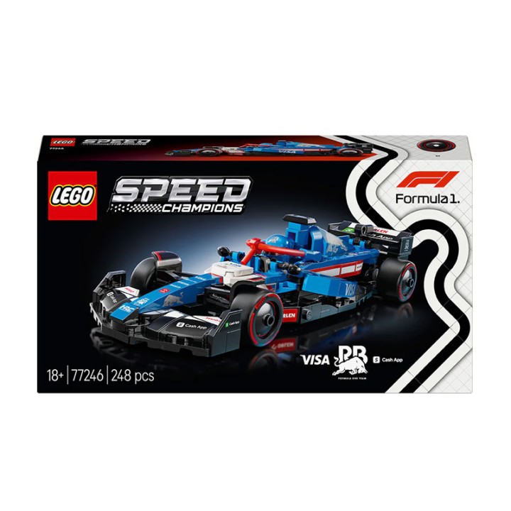 LEGO 77246 Visa Cash App Rb Vcarb 01 F1 Race Car - Building Set - Explore your passion for Formula 1® racing with the LEGO® Speed Champions LEGO Visa Cash App RB V... - 248 Pieces