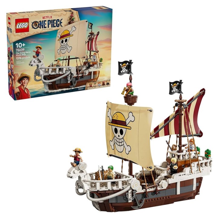 LEGO 75639 The Going Merry Pirate Ship - Building Set - The Going Merry Pirate Ship (75639) is a beautiful model that is sure to captivate fans of ONE PI... - 376 Pieces