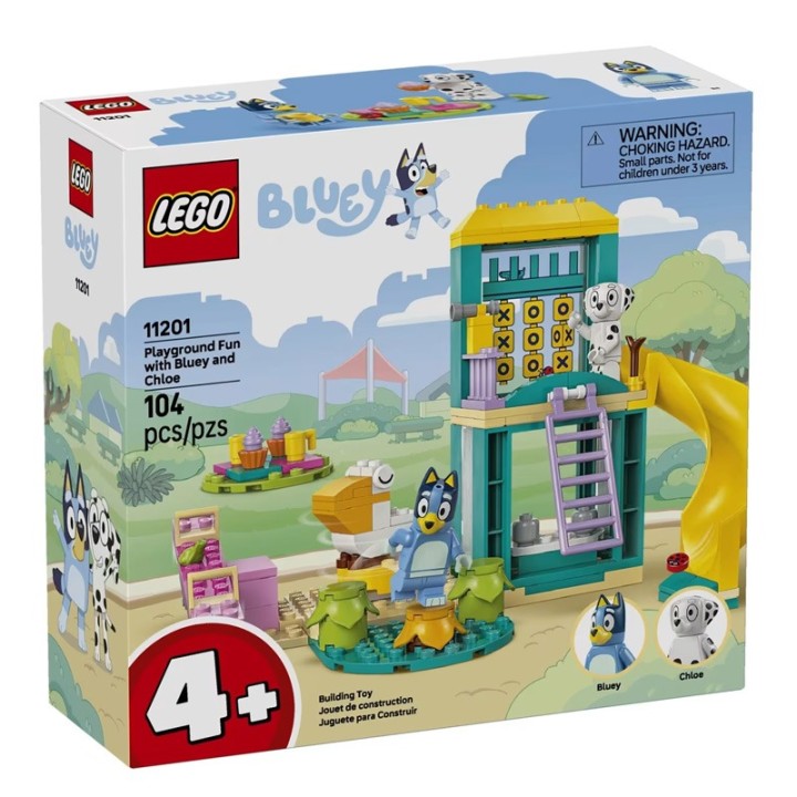 LEGO 11201 Playground Fun With Bluey And Chloe - Building Set - Playground Fun with Bluey and Chloe (11201) is a preschool toy for fans of the Bluey TV show and ...