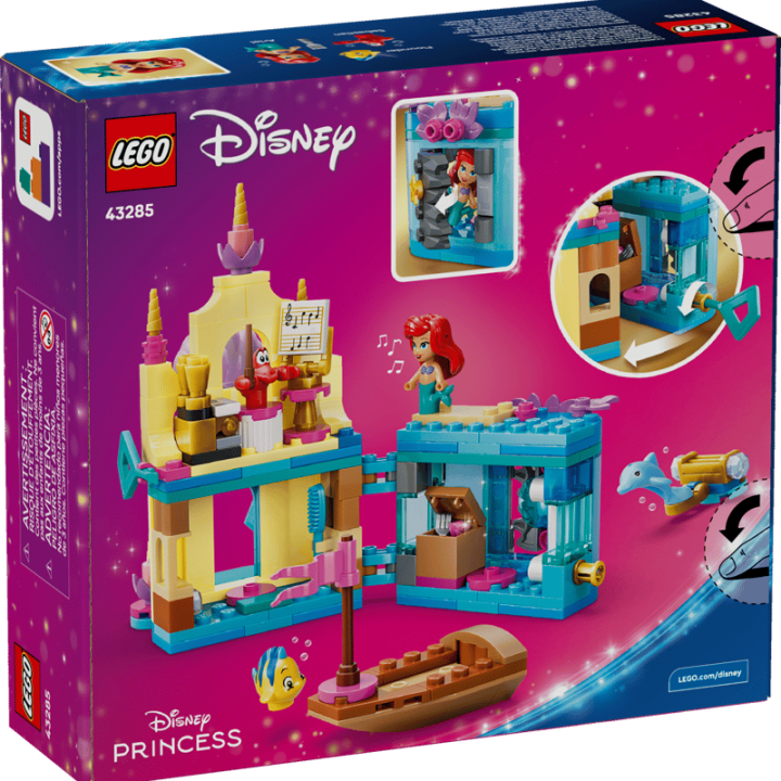 LEGO Disney Princes 43285 Ariel's Magical Mini Palace - Building Set - Kids can explore their creative side with this LEGO® ǀ Disney Princess Ariel’s Magical Mini Palac... - 179 Pieces