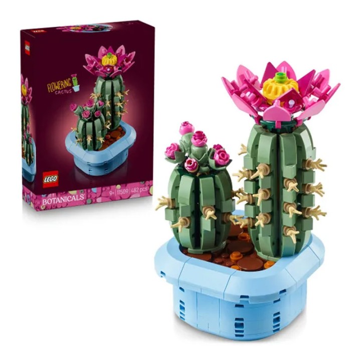 LEGO Botanicals 11509 Flowering Cactus - Building Set - Delight young plant lovers with the LEGO® Botanicals Flowering Cactus (11509) building set for ki... - 482 Pieces