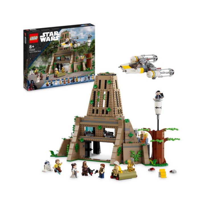 LEGO Star Wars Tm 75365 Yavin 4 Rebel Base - Building Set - Relive memorable Star Wars: A New Hope moments with this LEGO® brick-built Yavin 4 Rebel Base (75... - 067 Pieces