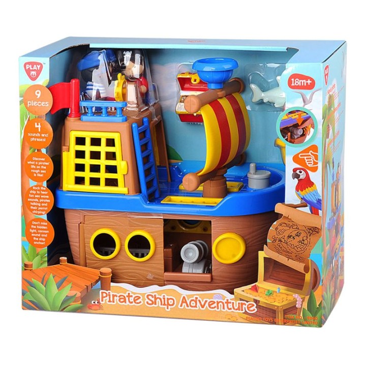 Play Go PEIRATIKO PLOIO ADVENTURE B/O 9840 - Action Figure Playset