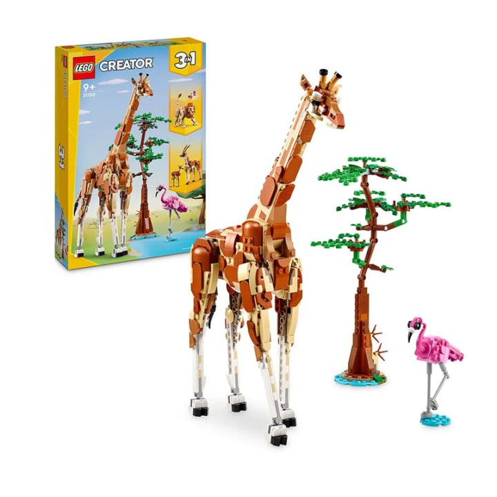 LEGO Creator 31150 Wild Safari Animals - Building Set - Girls and boys aged 9 can go on an amazing safari with this LEGO® Creator Wild Safari Animals (31... - 780 Pieces