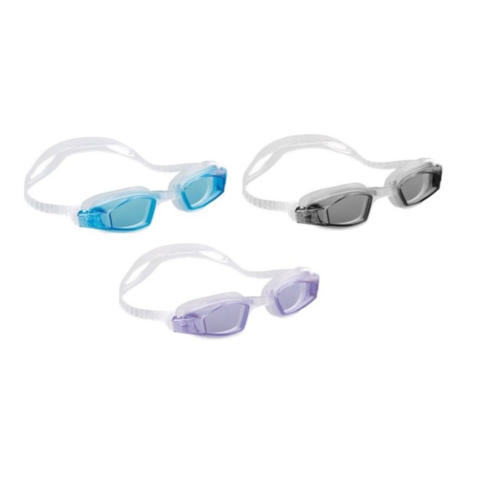 Intex swimming goggles Free Style Sport Ass. 55682 - Water Play Set - These comfortable swimming goggles from Intex are ideal for children who can not get enough of th…