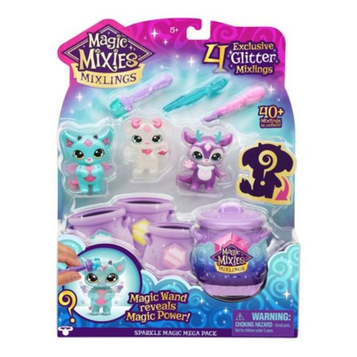 Giochi-Preziosi MAGIC MIXIES MIXLINGS MEGA PACK MG002000 - Outdoor Toy - " Get ready to make real magic and discover the world of Magic Mixies Mixlings, a cute new breed ...