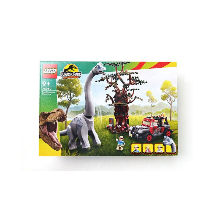 LEGO Jurassic World 76960 Brachiosaurus Discovery - Building Set - Capture the sense of awe that Dr - 512 Pieces