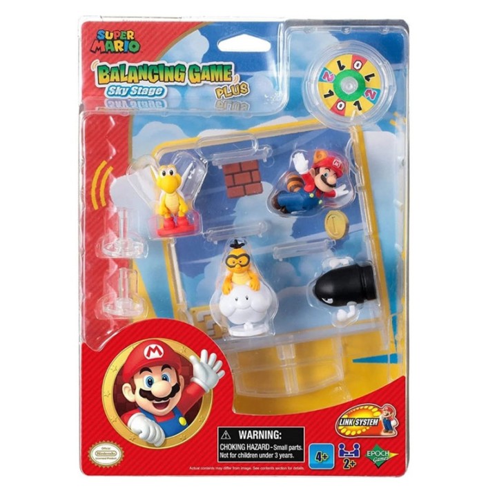 SUPER MARIO BALANCING GAME PLUS 6PCS ASSORT 7407 - Action Figure