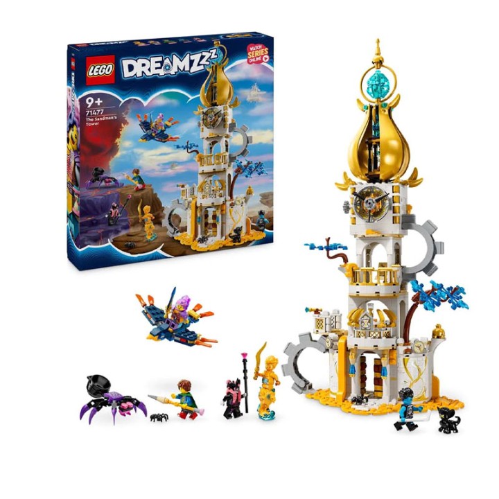 LEGO Dreamzzz 71477 The Sandman'S Tower - Building Set - Let kids aged 9 discover The Sandman’s Tower with this LEGO® DREAMZzz™ castle toy (71477) - 723 Pieces