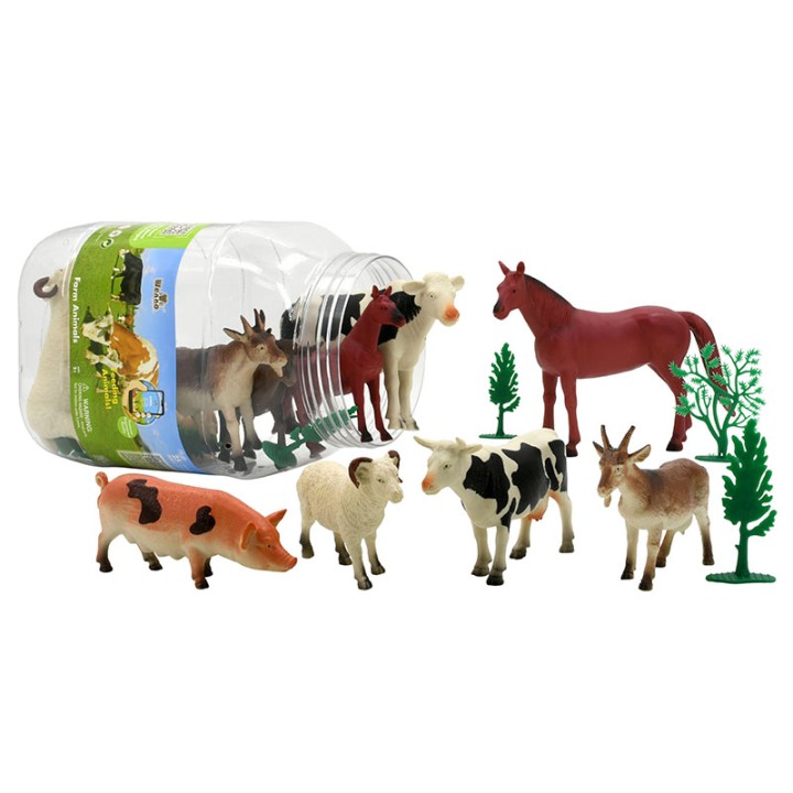 Wenno Animals Farm Play Set 6828-M026 - Action Figure Playset