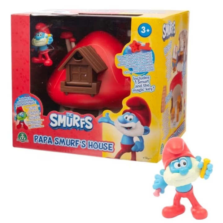 Giochi-Preziosi Smurfs -Figure Puf40110 - Role Play Playset