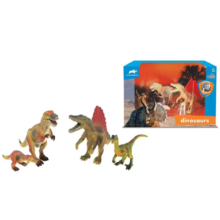 Wenno Animals 4Pcs Dinosaurs D8005 - Action Figure Playset