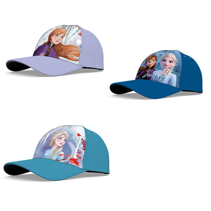 Frozen 2 Basic Cotton Cap 3 Designs Wd21037 - Educational Toy