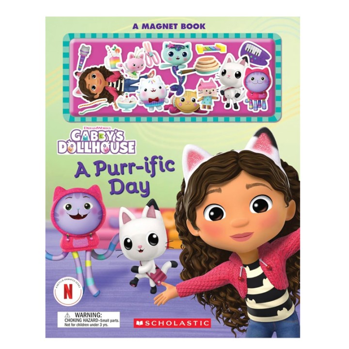 Lisciani Gabby'S Dollhouse Purr-Ific Book 17.13041 - Arts and Crafts Kit - There’s a lot to do in the dollhouse, and Gabby and the Gabby Cats could use an extra paw