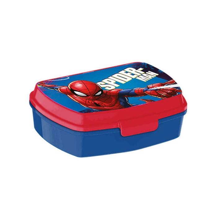 Lunch Box Spiderman Sp50003 - Educational Toy - Enjoy your lunch time with this functional Spiderman Lunch Box to keep your favourite snacks intact