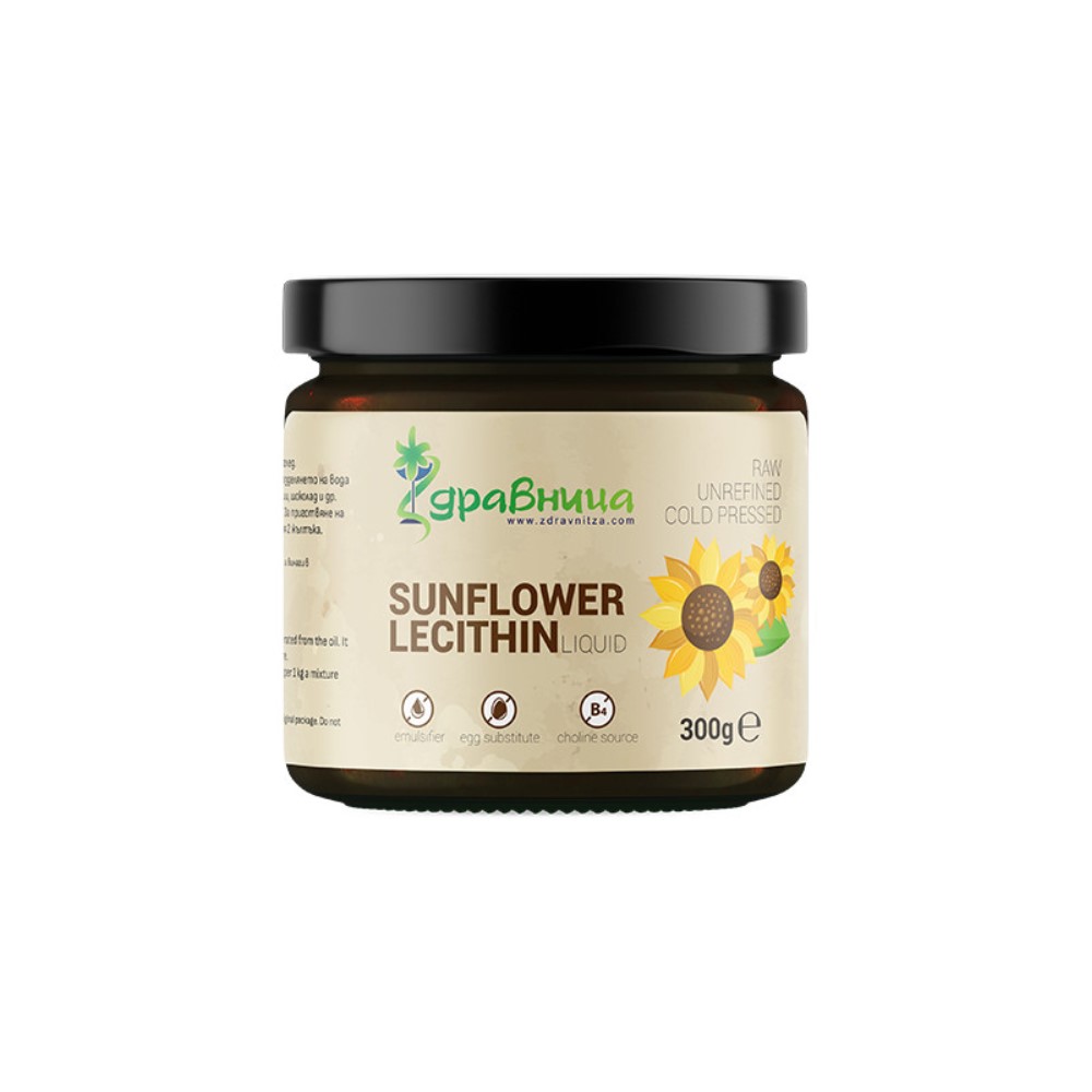 Sunflower Liquid Lecithin, 300 g, Zdravnitza