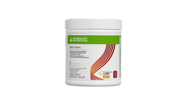 Herbalife Beta Heart Oat beta-glucans vanilla-flavored supplement 229gr