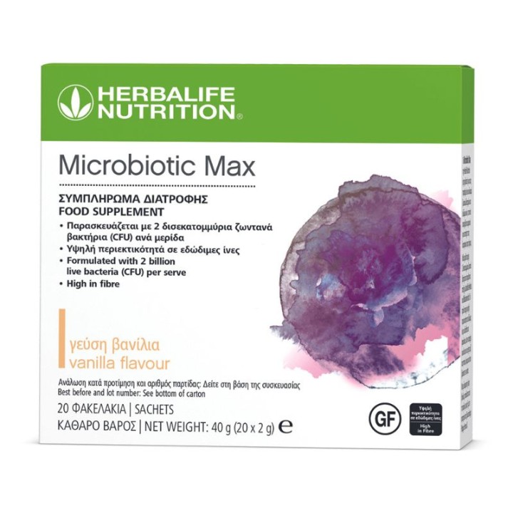 Herbalife Nutrition Microbiotic Max food supplement (20 patches x 2g )