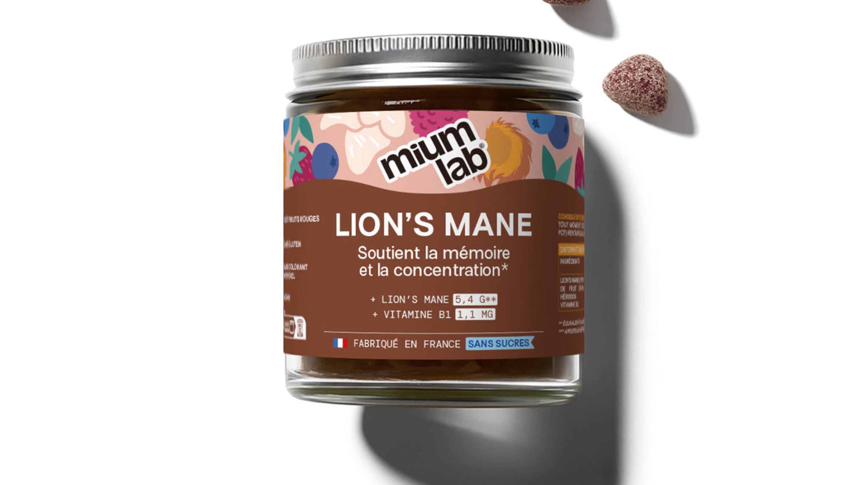 Mium Lions Mane 42 Gummies