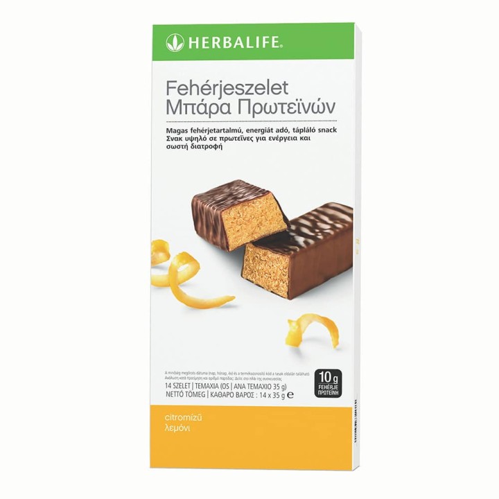 Herbalife Protein Meal Bars in Citrus Lemon flavor 14 bars