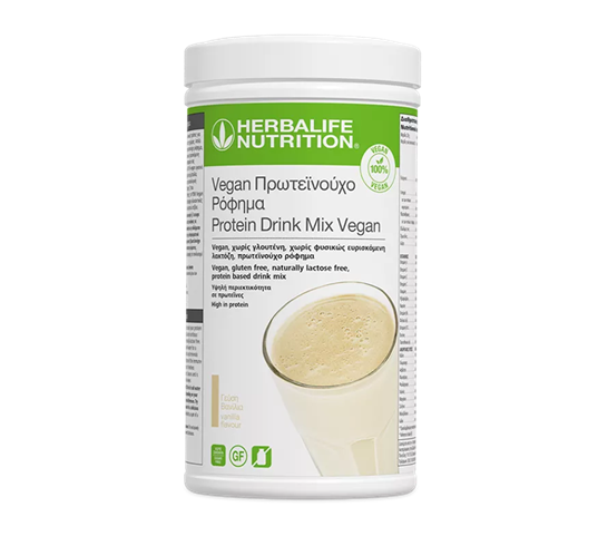 Herbalife Protein Drink Mix (PDM) – Vegan Vanilla Flavour 550gr