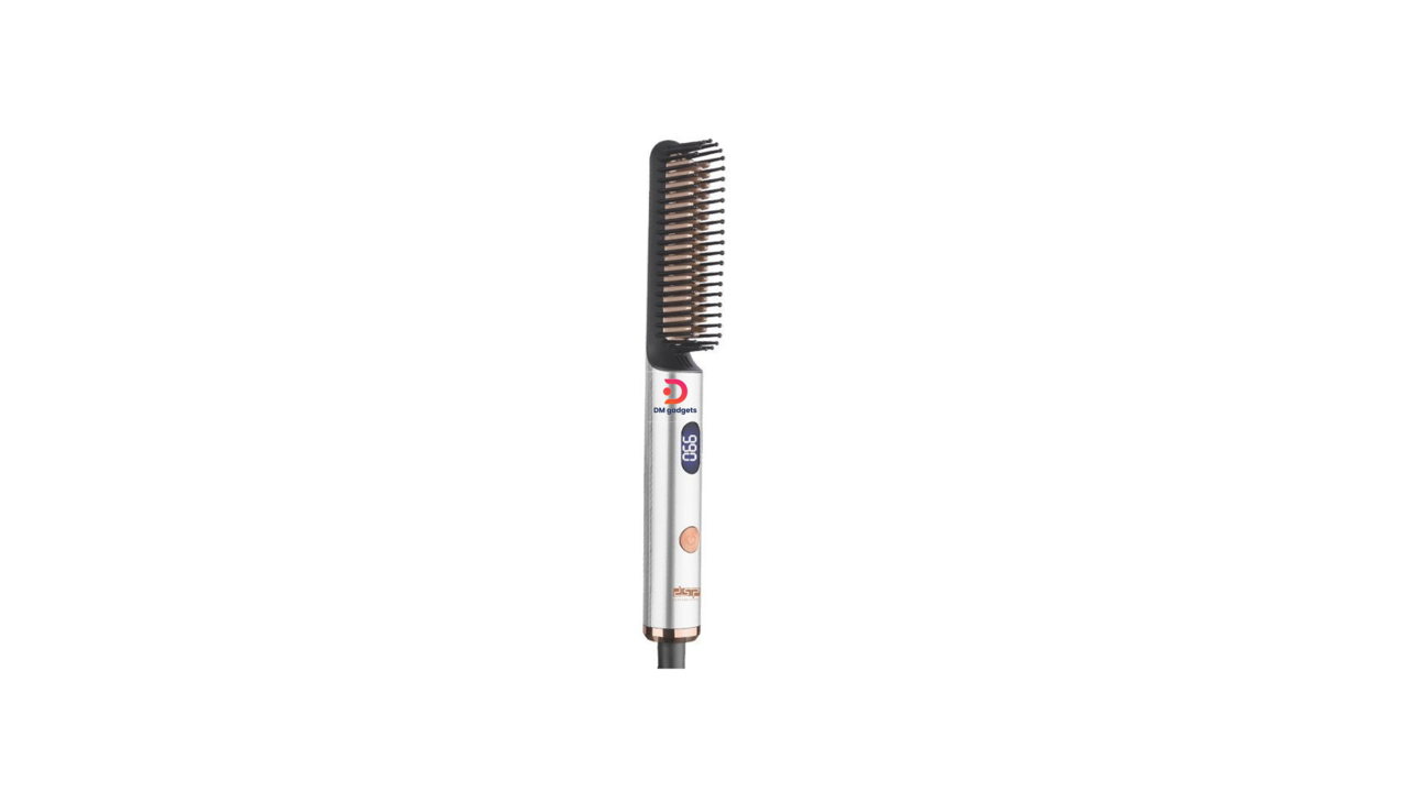 700W15#DSP®11019 Electric Pro-Aluminium straightening curly hair and beard brush Comb 990
