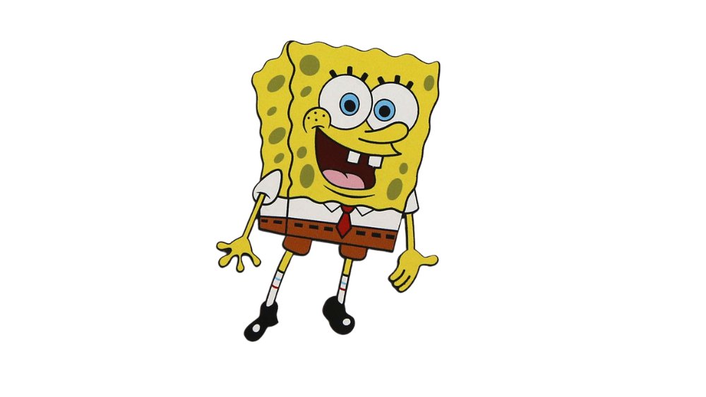 Wooden Spongebob magnet - decoration for Easter Candle – Cute Lambada Ornament