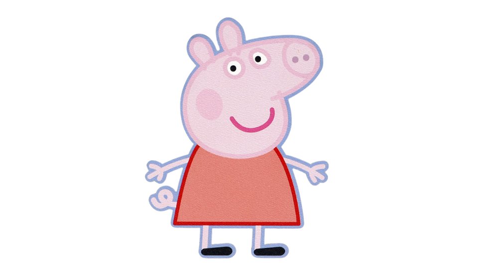 Wooden Pepa the pig magnet - decoration for Easter Candle – Cute Lambada Ornament