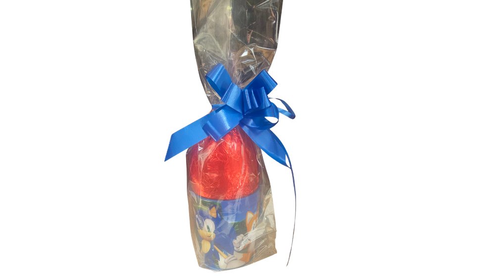 Sonic Mug set with chocolate egg