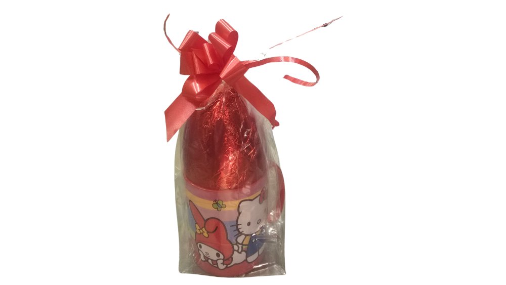 Hello kitty and friends Mug set with chocolate egg