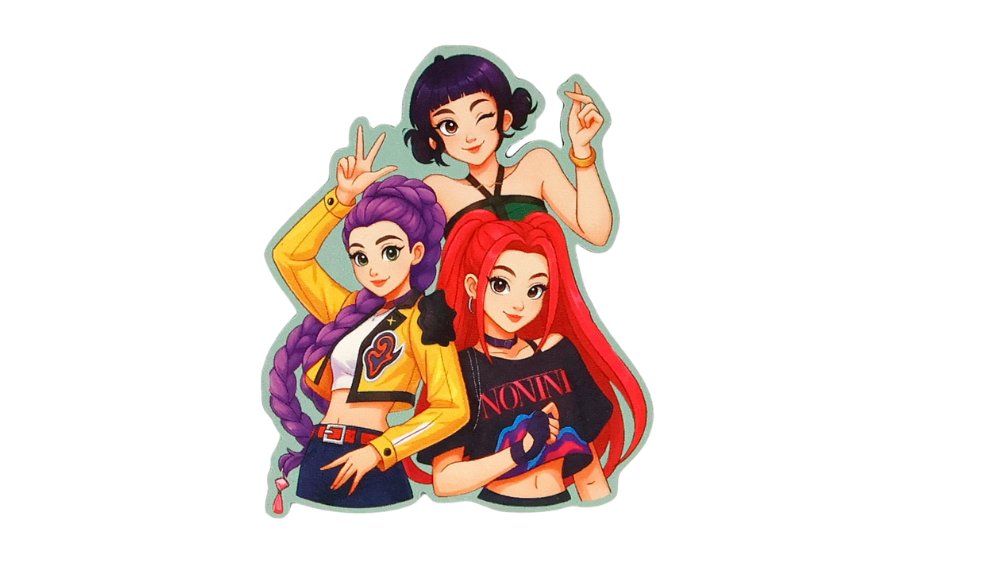 Wooden Huntrix magnet - decoration for Easter Candle – Cute Lambada Ornament