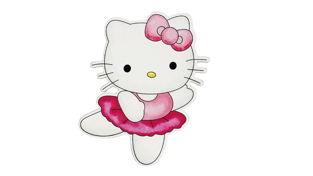 Wooden Hello kitty magnet - decoration for Easter Candle – Cute Lambada Ornament