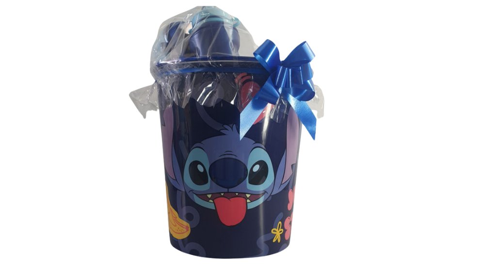 Stitch Easter Gift Set – Kids Bundle with Bin, Bottle, Lunch Box & Chocolate Egg