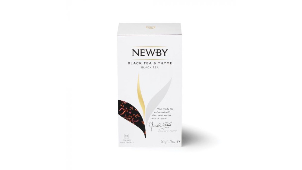 Black Tea & Thyme 25 teabags