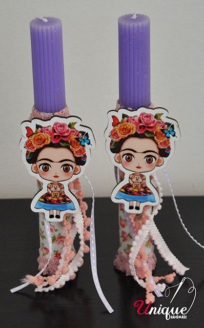 Frida Easter Candle Lampada