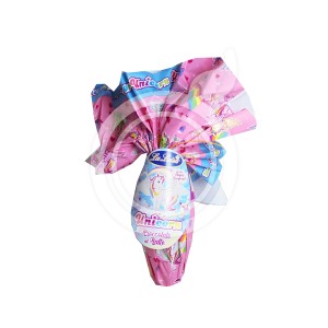 Chocolate Egg with a Gift for a Girl