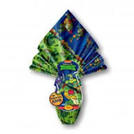 Chocolate Egg with a Gift for a Boy