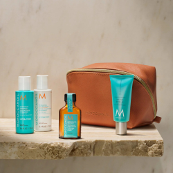Moroccanoil Hydration Discovery Set Travel Kit (Shampoo 70ml, Conditioner 70ml, Treatment 25ml, Hand Cream 40ml)