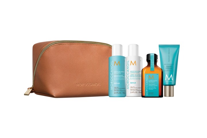 Moroccanoil Repair Travel Set (Shampoo, Conditioner, Oil Treatment & Hand Cream)
