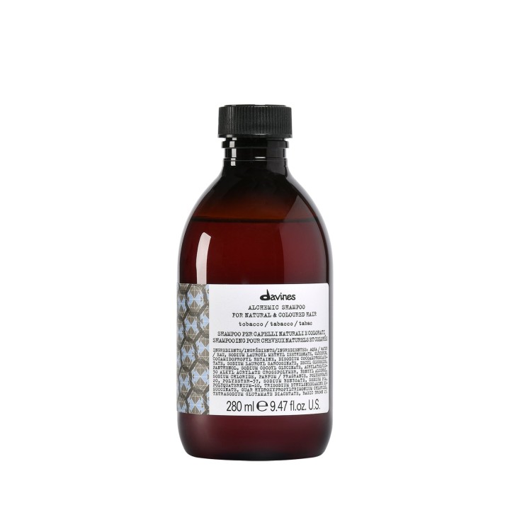 Davines Alchemic Shampoo, Safe Cleansing for Color Treated Hair 280 ml